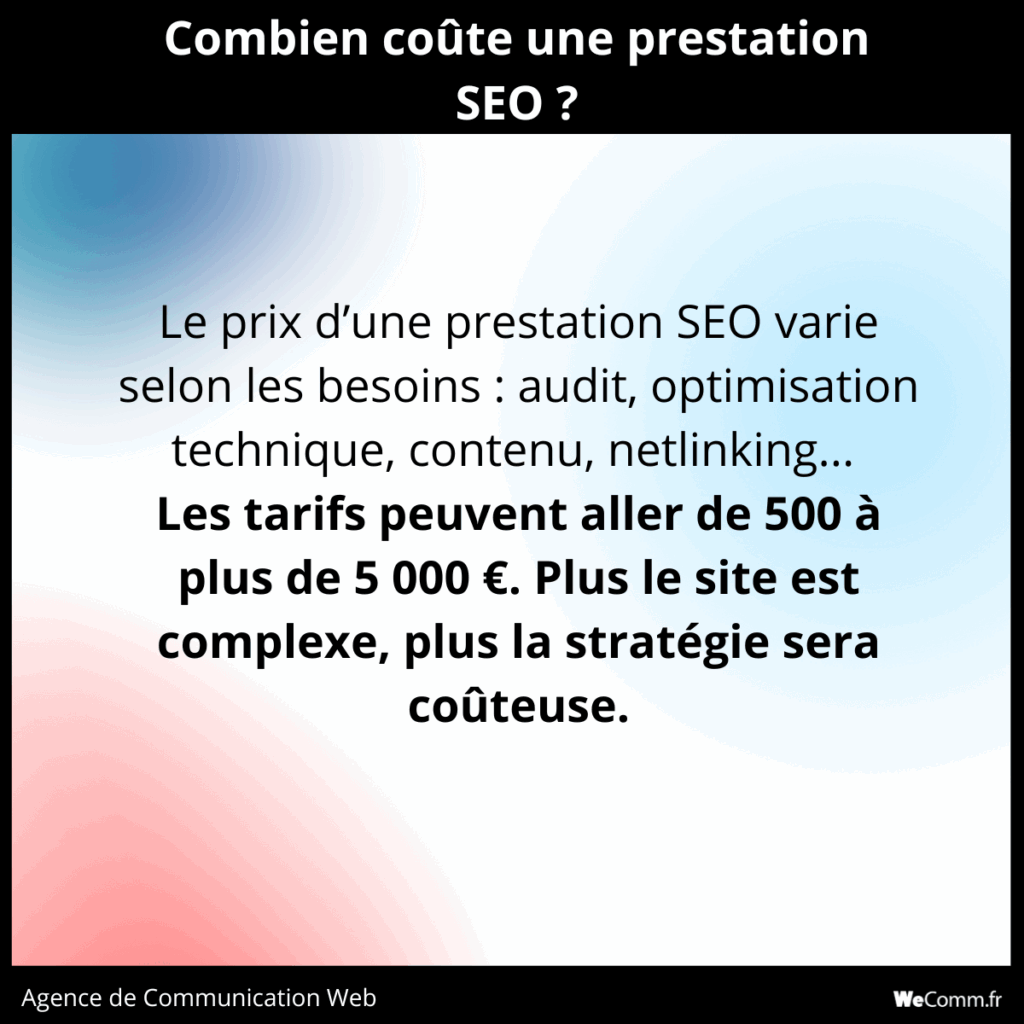 prix referencement site google