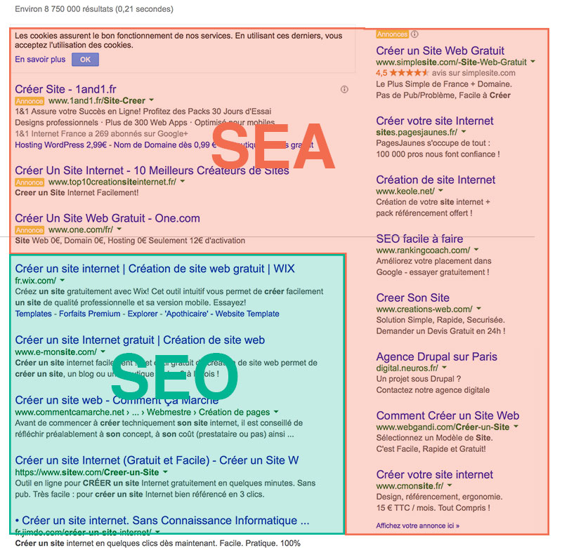 référencement site web seo