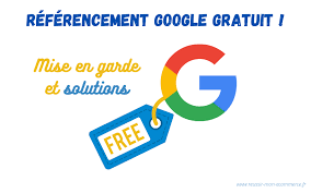 referencement gratuit sur google