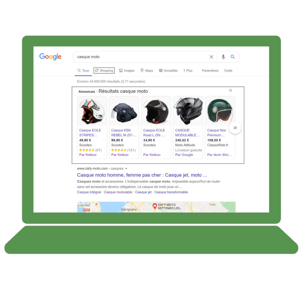 google referencement prix