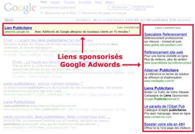 referencement google adwords